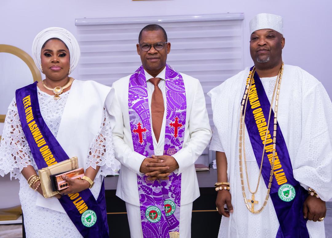 CAN inducts Aare Adetola and Yeye Aderonke as Otun Asiwaju and Yeye Otun Asiwaju Onigbagbo of Remo Land