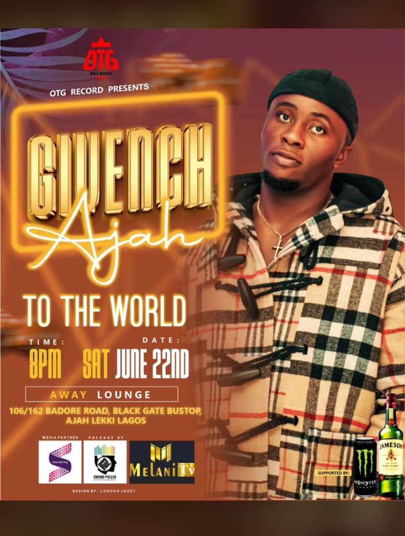 OT Givench Out With A Banger ‘BAD MAN’..hits Badore Ajah Away Lounge on Saturday June 22 2024 with his Hit track