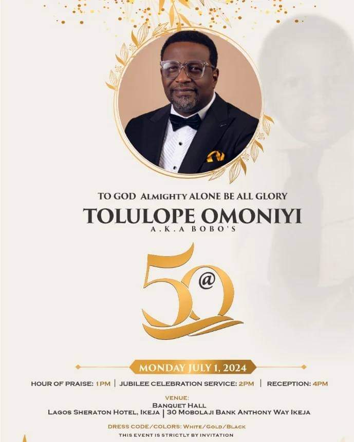 Tolulope Omoniyi, CEO Bobo’s Clothing Glows @50: Pioneering Leadership In Business Development And Social Responsibility~Oluwaseun Fabiyi